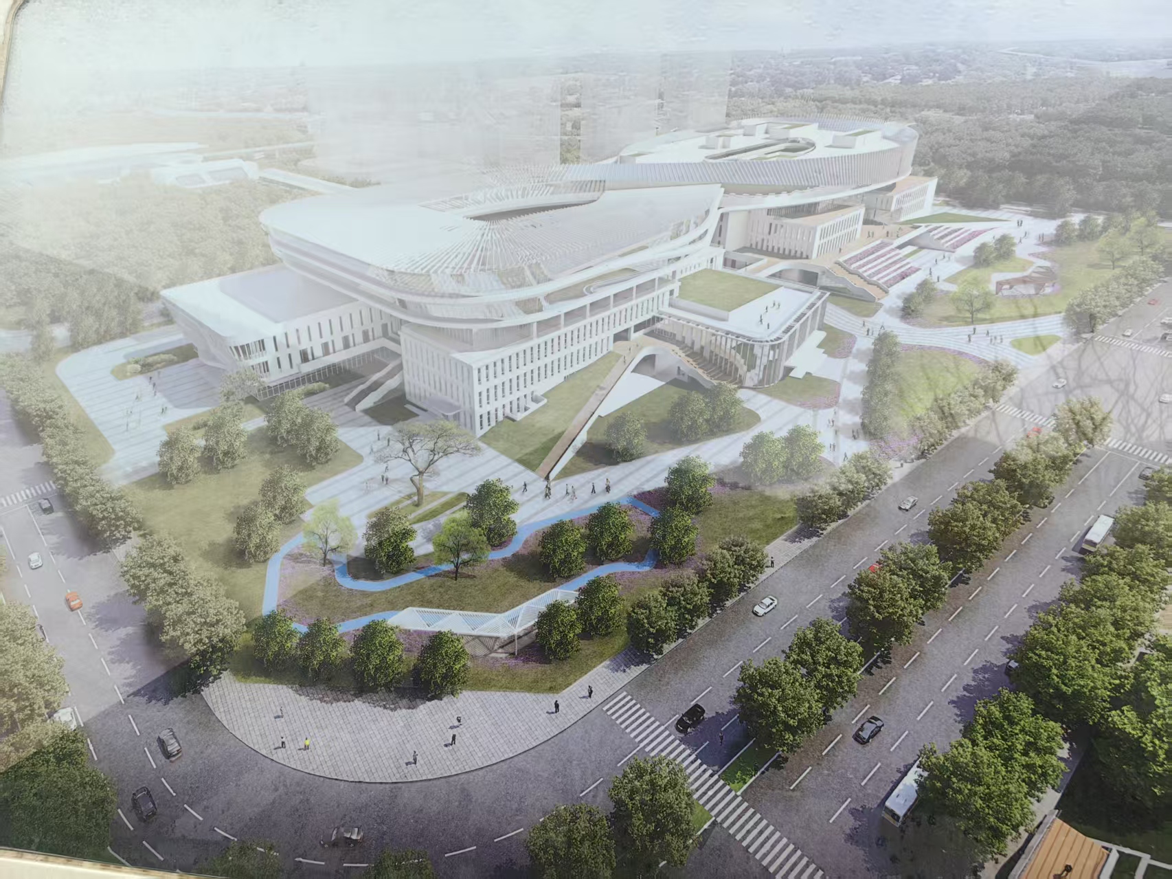 福建長樂三館三中心項(xiàng)目—舞臺機(jī)械及幕布安裝調(diào)試完成。